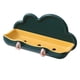 thumbnail image 5 of Jabonera de doble capa, multiusos, bandeja para jabón, dispensador de jabón para baño. verde con amarillo, 5 of 9