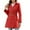 RedA, variant on HBGVBA Womens Winter Coats,Plus Size Warm Jackets for Women,Women's Solid Color Double Breasted Pocketed Windproof Hooded Jacket with Waist Bag Fashion Outerwear