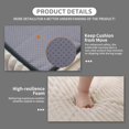 thumbnail image 4 of Rattaner Corduroy Chaise Lounge Chair Couch Indoor Boneless Oversized High-Density Sponge Soft Sofa for Yoga, Khaki, 4 of 8