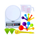thumbnail image 1 of Set Medidor con Báscula, Cucharas y Tazas para Cocina, PP sin BPA, 8 pak  Lab.G Multicolor, 1 of 3