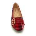 thumbnail image 3 of Three Lair Belted Plaid Ballerina Flats, 3 of 4