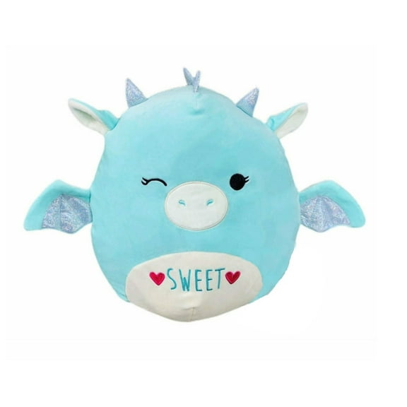 Squishmallows Official Kellytoy 8" Valentines Squad Palasha the Dragon Plush Toy S8-#1190-2