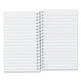 thumbnail image 6 of Paper Blanc Xtreme White Wirebound Memo Books, Narrow Rule, Randomly Assorted Covers, 5 X 3, 60 Sheets | Bundle of 5 Each, 6 of 6