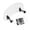 White, variant on Motorcycle Windshield Extension Easy Installation Universally Air Deflector For Street And Cruisers Bikes
