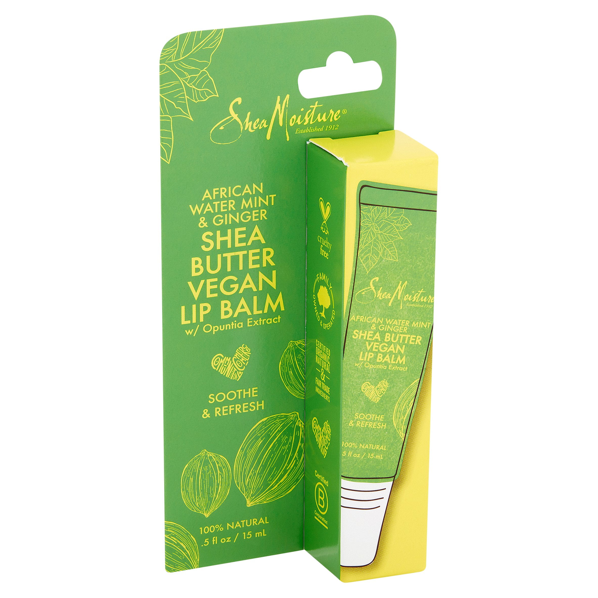 shea moisture shea butter lip balm