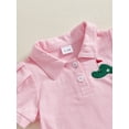 thumbnail image 6 of Kids Toddler Baby Girl Golf Outfit Golf Polo Dress Short Sleeve Hole in One Golf Summer Tennis A Line Dresses, 6 of 9