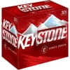 Keystone Lager Beer, 30 Pack, 12 fl. oz. Cans, 4.4% ABV
