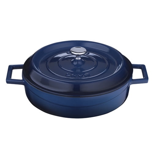 Lava Cookware Signature Enameled Cast-Iron Braiser Oven