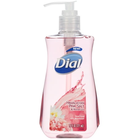 Dial Liquid Hand Soap with Moisturizer, Himalayan Pink Salt & Water Lily, 7.5 (Best Soap For Salt Water)