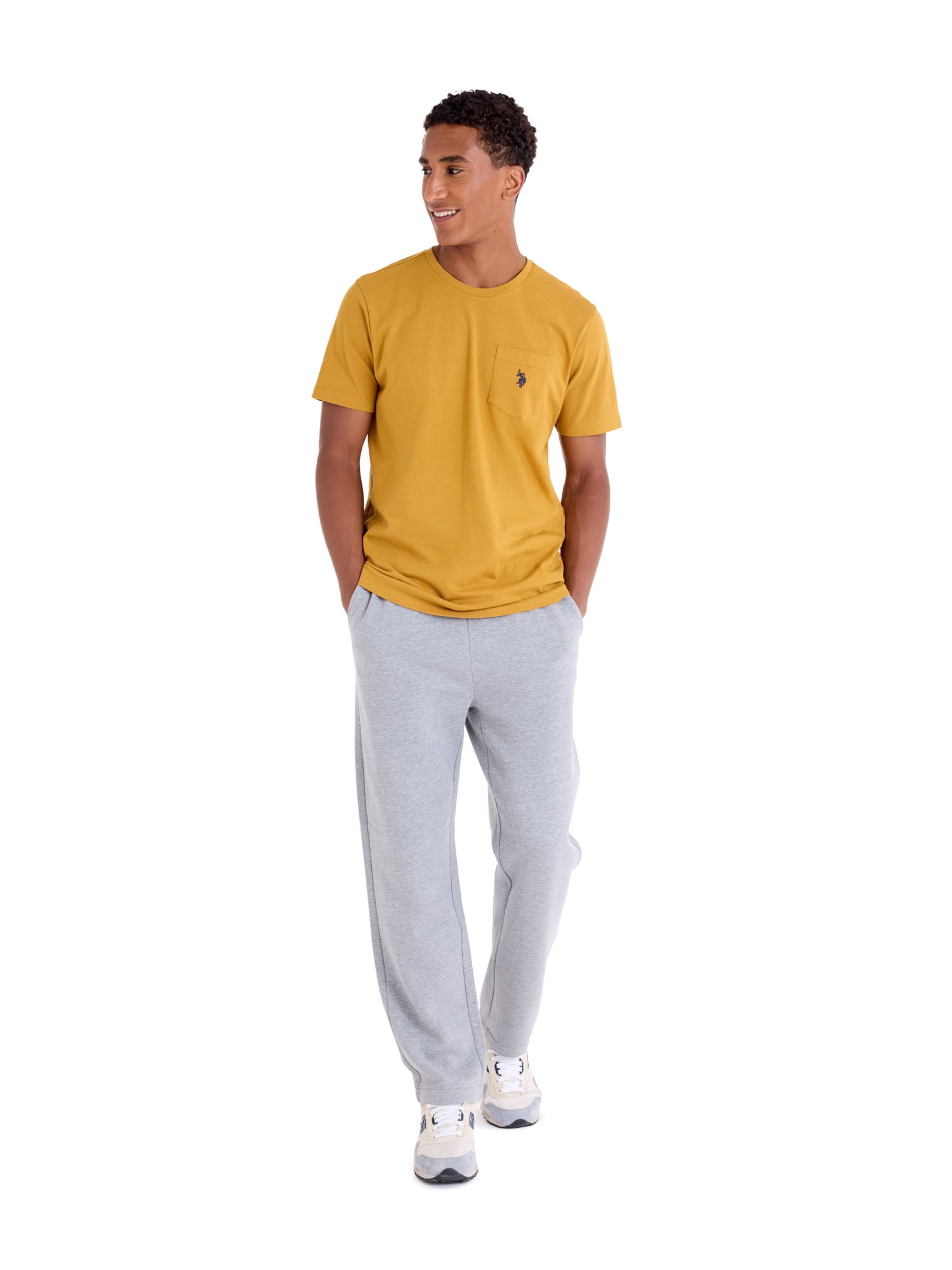 U.S. Polo Assn. Men's Short Sleeve Crew Neck Pocket T-Shirt