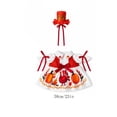thumbnail image 4 of AZXY Thanksgiving Porch Goose Outfit, 23 Inch Lawn Goose Costume with Pilgrim Hat & Pumpkin Turkey Print Dress, Goose Clothes for Cement Plastic Goose Statue, Outdoor Yard Patio Fall Garden Decor, 4 of 7