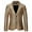 Gold, variant on ZVNAΖH Men's Sequin Blazer Long Sleeve Slim Jacket Stage Performance Coat Two Button Suit Jacket