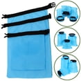 thumbnail image 4 of 3pcs Waterproof Dry Bag Storage Pouch Bag for Camping Boating Kayaking Rafting Fishing (Sky Blue), 4 of 8