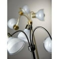 thumbnail image 3 of Adesso® Presley 3-Arm Floor Lamp, 69"H, Clear Shade/Black Nickel Base, 3 of 4