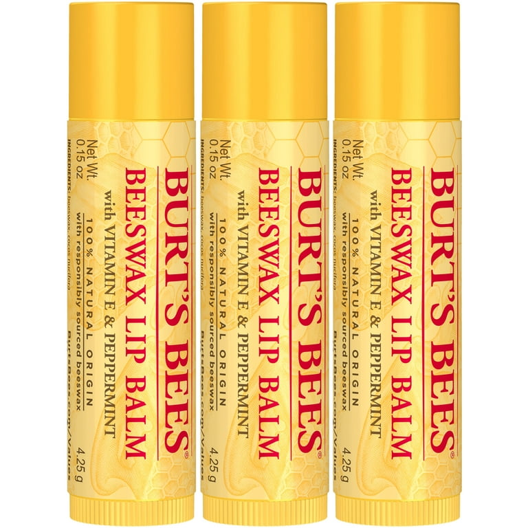 Burt's Bees Beeswax Lip Balm - 0.15 oz tube