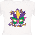 thumbnail image 4 of Inktastic Mardi Gras Princess Girls Long Sleeve Baby Bodysuit, 4 of 5
