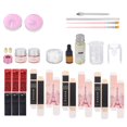 thumbnail image 2 of Material de bricolaje de labios, lápiz labial cosmético lápices labiales Herramienta de manualidades para bálsamo labial para regalo, 2 of 7