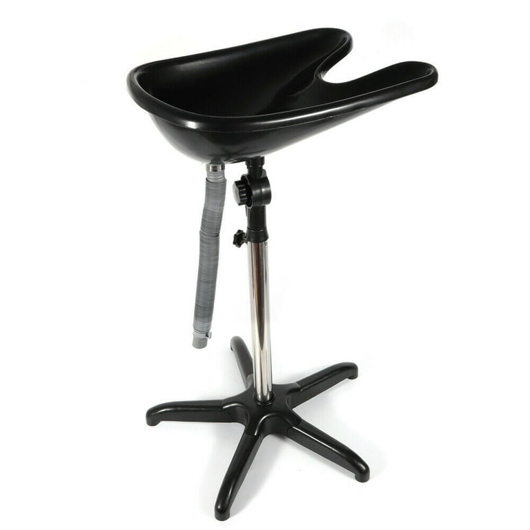 Portable Shampoo Bowl Deep Basin Height Adjustable Hair Wash Salon Treatment Shampoo Basin