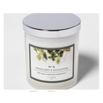 thumbnail image 1 of 11oz Lidded Milky Glass Jar Water Mint and Eucalyptus Candle, 1 of 3