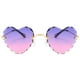 thumbnail image 2 of Gafas de sol de corazón Sunnimix lentes teñidas para fiestas Rosa púrpura, 2 of 6