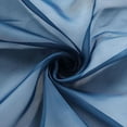thumbnail image 6 of BalsaCircle 72" Navy Blue Extra Premium Chiffon Table Top Runner Wedding Party Linens Decorations, 6 of 7