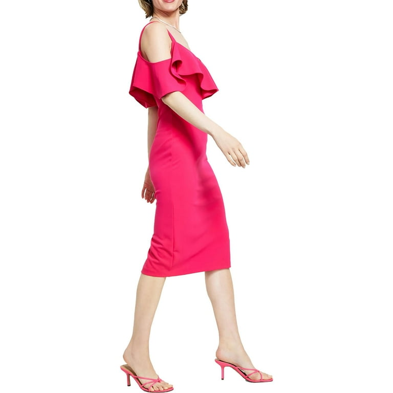 Rachel roy ruffled sheath dress hot sale