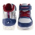 thumbnail image 4 of Sega Sonic The Hedgehog High Top Sneakers Boys, Speedy Athletic Racing Design Durable Canvas Lace Up Closure (Toddler Little Kid), Blue, Size: 7, 4 of 7