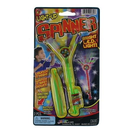 Ja-Ru Light-up Spinner (Colors Will Vary) (Pack of 12)