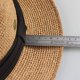 thumbnail image 2 of Uds. Sombrero de paja de rafia para hombre, sombrero de ala grande, sombrero para el sol de verano, 2 of 5