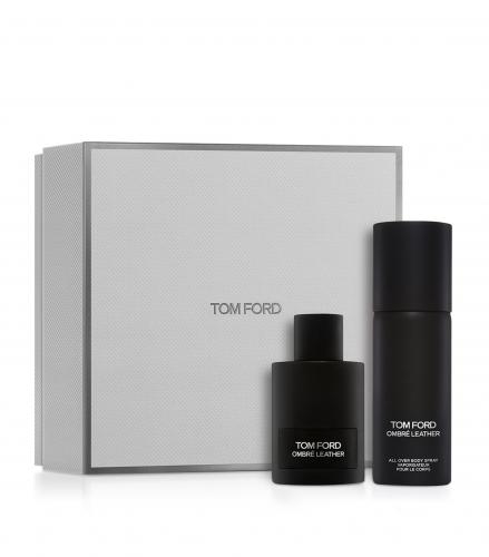 TOM FORD OMBRE LEATHER 2 PCS SET:  EDP and 5 OZ BODY SP 