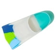 thumbnail image 3 of Kids Swim Fins Swimming Flippers Portable Non Slip Bottom Comfortable Swim Training Fins Snorkeling Fins for Beginner Swimming Supplies L Blue, 3 of 8