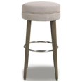 thumbnail image 4 of Jennifer Taylor Maison Vesper 30 Pouces Rond Backless Tabouret de Bar Pays Gris, 4 of 9
