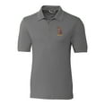 thumbnail image 2 of Men's Cutter & Buck Gray Minnesota Golden Gophers Big & Tall Advantage Tri-Blend Pique DryTec Polo, 2 of 3