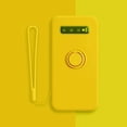 thumbnail image 3 of Soft Silicone Case For Samsung Galaxy S10 Plus S21 S20 FE Ultra S Note 20 9 10 S9 S8 S10E E Note20 Note9 Cover Ring Holder Stand, 3 of 5