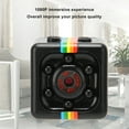 thumbnail image 4 of Cámara DV deportiva pequeña compatible con tarjeta de memoria de 32 GB Videocámara HD Visión nocturna Lente de 140 grados Carga USB Mini cámara 1080P para exteriores para ANGGREK Otros, 4 of 8