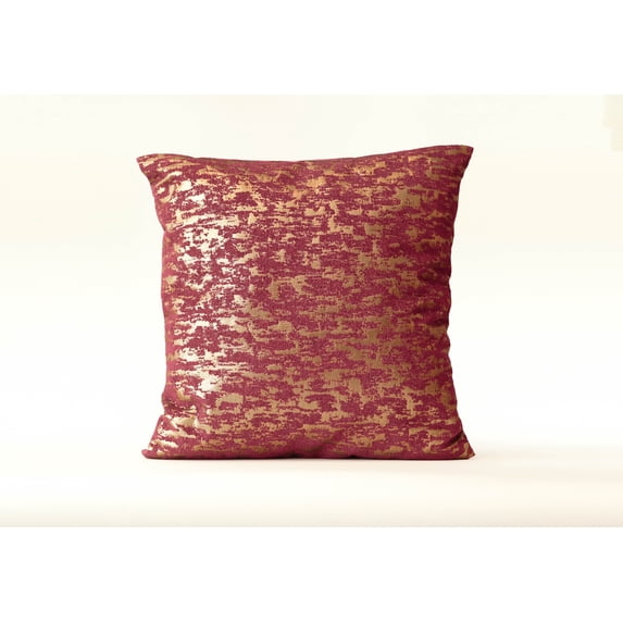 "Chenille Home" Fabric Pillow (18-in x 18-in)