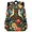 Black, variant on Retro Mushroom Backpack for Men Women, Lightweight Laptop Backpack 16.3 Inch Forest Flowers Plants Casual Daypack for Travel Work Commuter