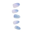 thumbnail image 4 of Kiss Impress Press On Nails Almond, ‘Ciel’, Blue, Medium Length, 30 Count, 4 of 11