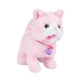 thumbnail image 2 of Figura de juguete interactiva de peluche, animal de compañía realista, divertida y multiusos, mascota electrónica con repetición de grabación para Rosa, 2 of 10