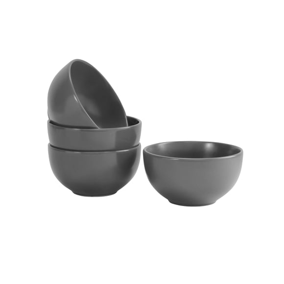 Juego de Bowls de Cerámica Crown Baccara 4 piezas para 4 personas MATCHGRISB-S