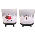 thumbnail image 4 of Funda para silla de Navidad, funda elástica para taburete, decoraciones para comedor, fundas estampadas para hombre viejo, nuevas decoraciones Kits de decoración para fiestas Muñeco de nieve sweethay HA069764-02, 4 of 6