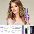 thumbnail image 5 of Automatic Curling Iron, Cordless Auto Hair Curler with 6 Temps & Timers, Rechargeable Ceramic Barrel Wave Wand, Portable Rotating Curling Wand Styling Tool, Auto Shut Off, 5 of 5