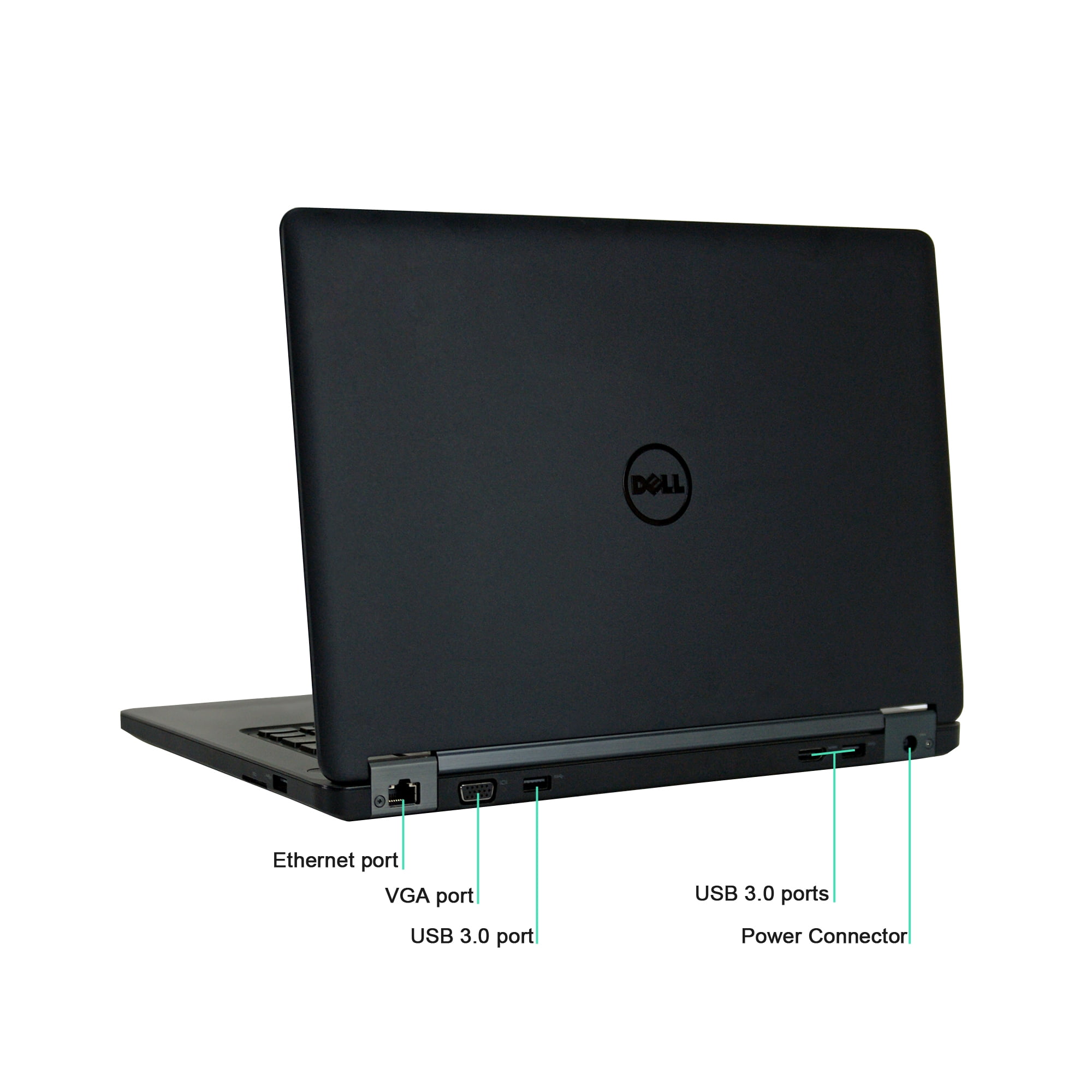 Dell E5450 Laptop with with Intel Core i3-4030U 1.9GHz Processor, 8 GB RAM, 128GB , and Win 10 Pro (64-bit)