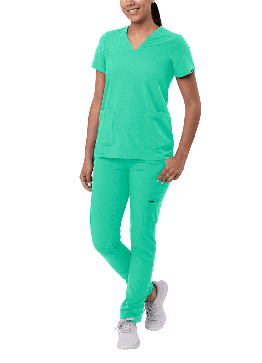 Skinny Cargo Scrub Pants 