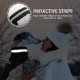 thumbnail image 6 of QBLEEV Warm Dog Winter Coat Cold Weather Jacket Windproof Reflective Turtleneck Dog Vest with Plush Neckline D-Ring for Leash Thick Fleece Lining Outdoor Pet Apparel, 6 of 8