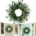 thumbnail image 4 of 15.75'' Olive Wreath: Elegant All-Season Decor For Home & Weddings, 4 of 8
