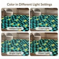 thumbnail image 7 of ODIKA 5'x7' Washable Area Rug Alt Graphic Men Funky Cartoon Aesthetic Checker Motif Anime Dice Refined for Dining Room, Under Table, Home Office, Non-Slip Chair-Friendly, 7 of 7
