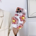 thumbnail image 3 of Phone Case Cartoon Flowers Design All-inclusive Film Phone Case Full Camera Protect Case Cover for iPhone 13 Pro, 3 of 6