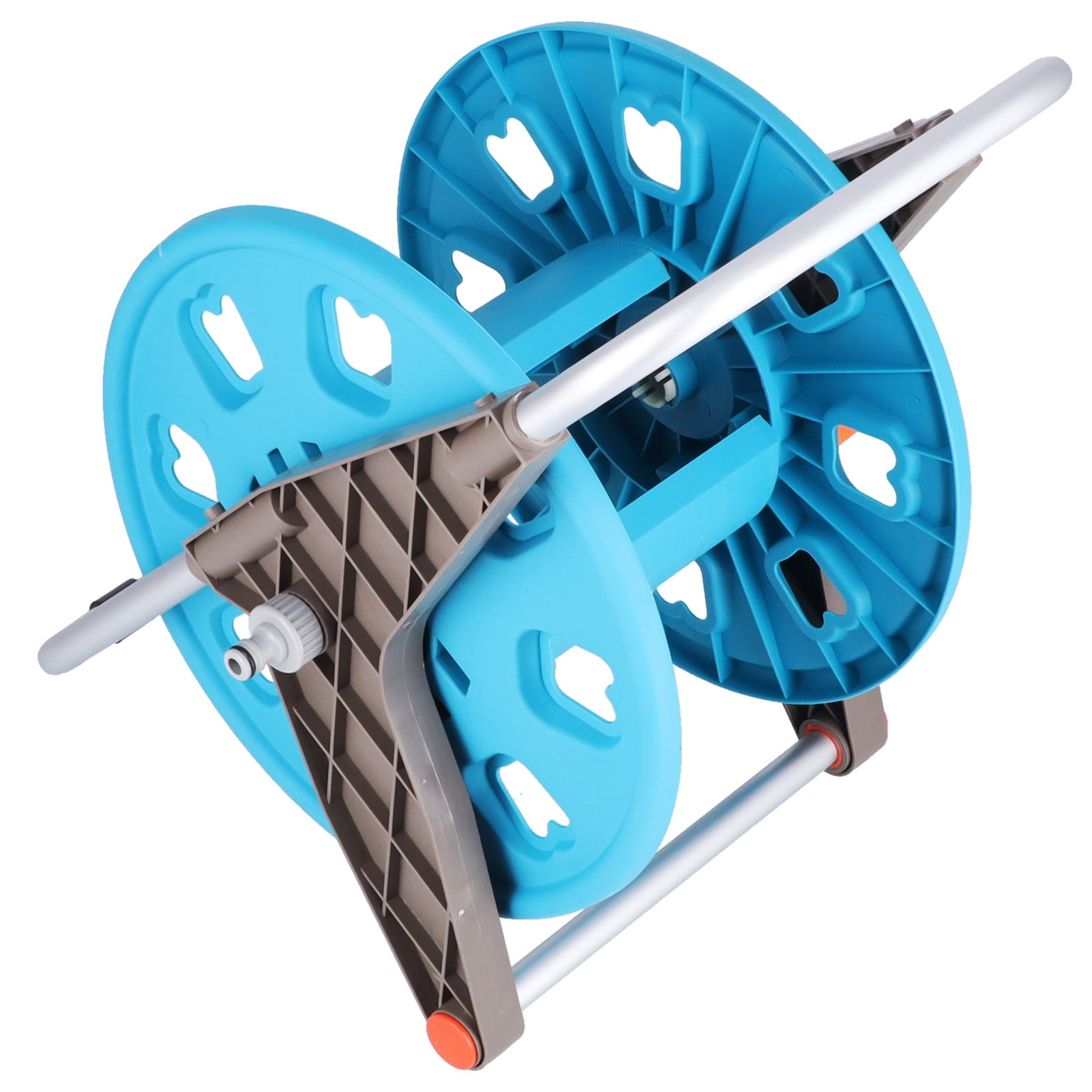 Garden Hose Winder G1/2 Garden Hose Reel Cart Water Pipe Storage Rack