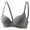 Gray-09, variant on Bras for Women Thin Cup Underwire Wire Bra Simple Solid Color Comfort Daily Wear